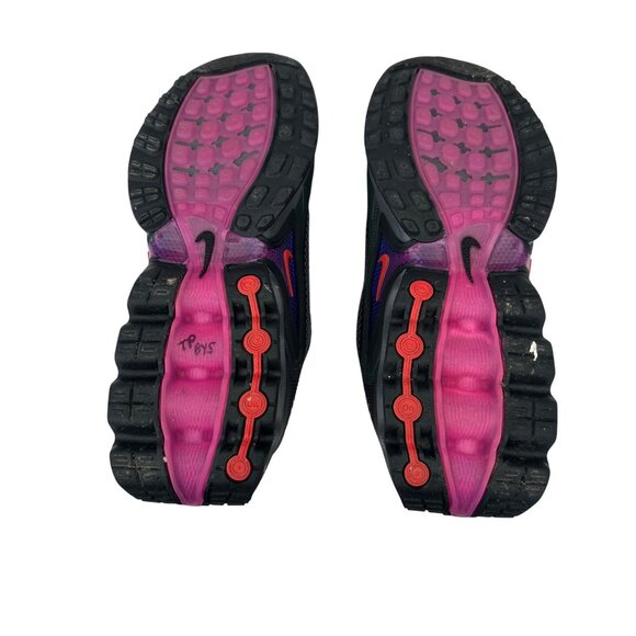 Nike Air Max DN Youth Shoes Black/Grey with Pink/Orange/Blue Accents Size 4Y - Picture 7 of 8